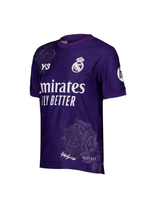 Camiseta Real Madrid Y-3 Cuarta Equipación Morada 23/24 Niño