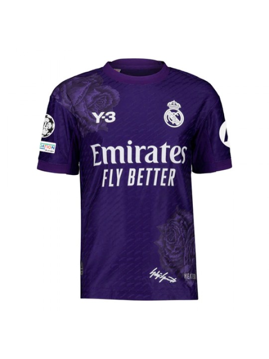Camiseta Real Madrid Y-3 Cuarta Equipación Morada 23/24 Niño