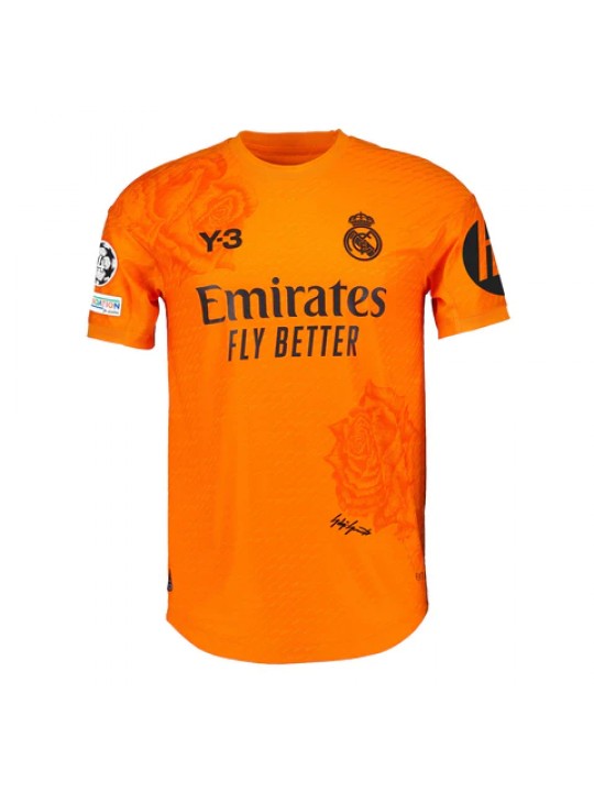 Camiseta Real Madrid Y-3 Portero Naranja 24/25