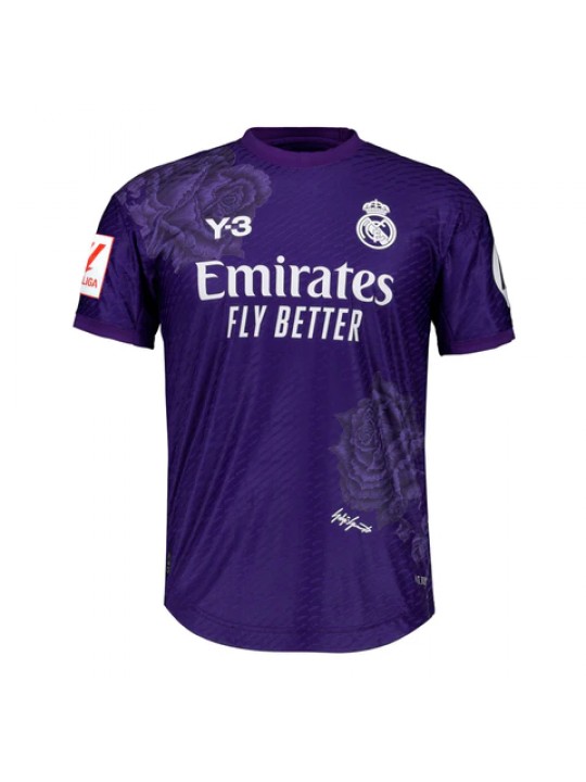 Camiseta Real Madrid Y-3 Cuarta Equipación Morada 23/24