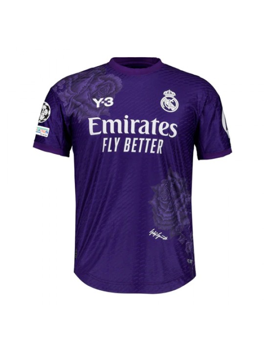 Camiseta Real Madrid Y-3 Cuarta Equipación Morada 23/24