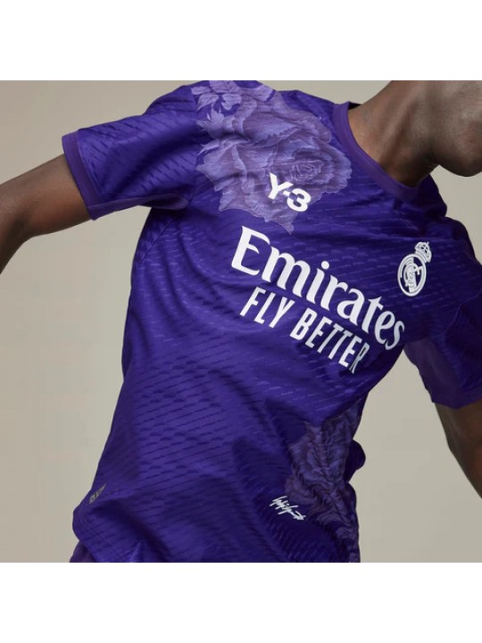 Camiseta Real Madrid Y-3 Cuarta Equipación Morada 23/24