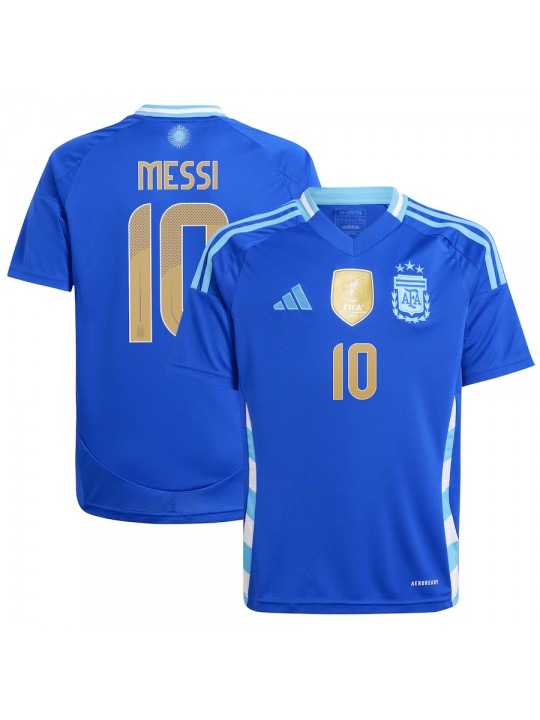 Camiseta Argentina 2ª Equipación 2024 Niño MESSI #10