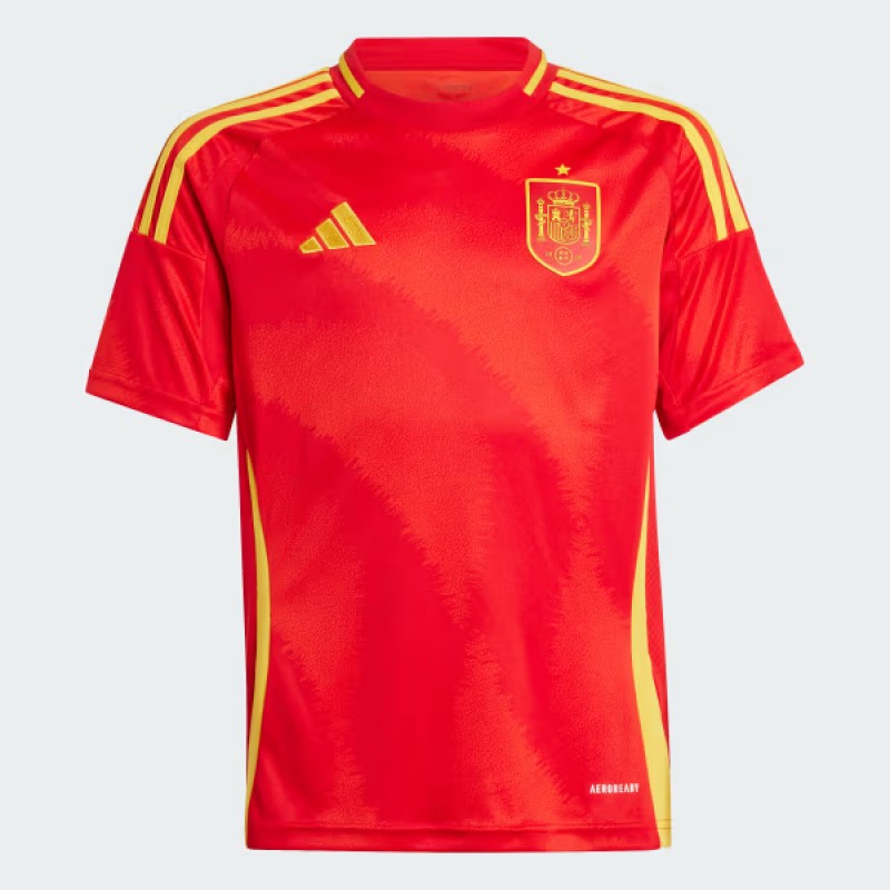 Camiseta España Primera Equipación 2024 Niño