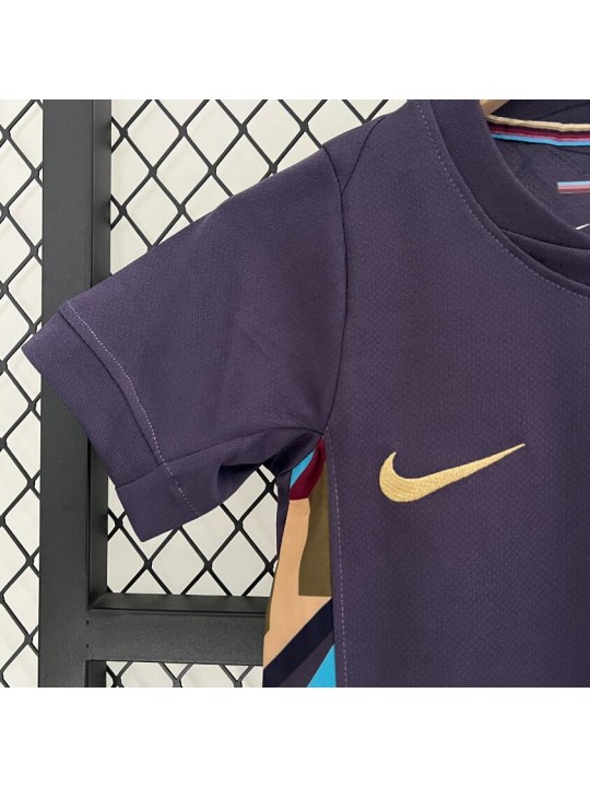 Camiseta Inglaterra Segunda Equipacion 2024 Niño