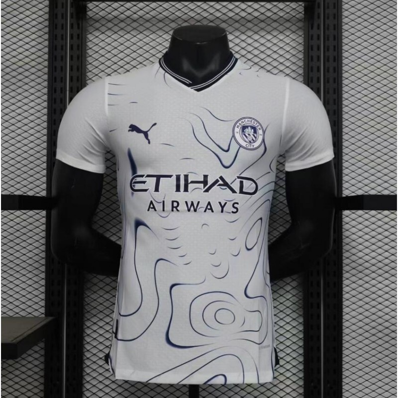 Camiseta Manchester City Authentic Blanco 24/25