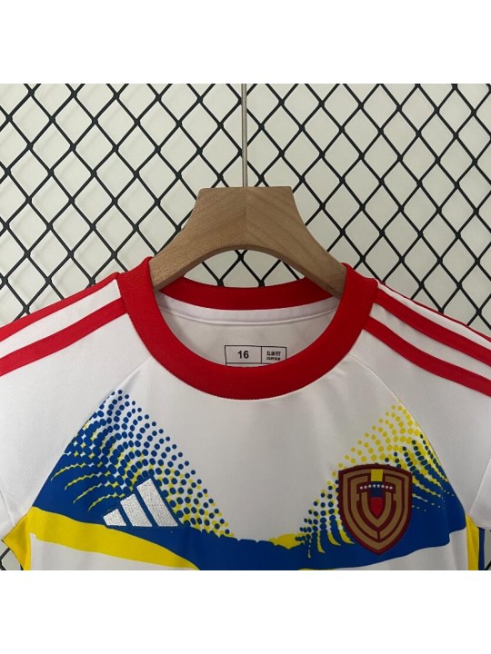 Camiseta Venezuela Segunda Equipación 2024 Niño