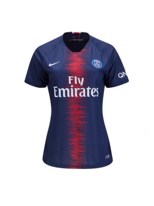 Camiseta Primera Equipación Paris Saint-Germain 18-19 Mujer