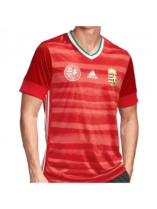 Camiseta primera equipación selección Hungria 2019 2020