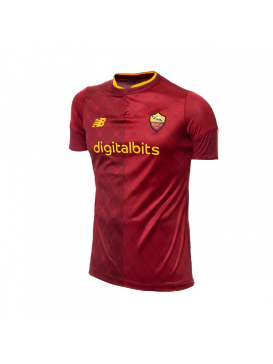 CAMISETA AS ROMA PRIMERA EQUIPACIÓN 2022-2023 NIÑO