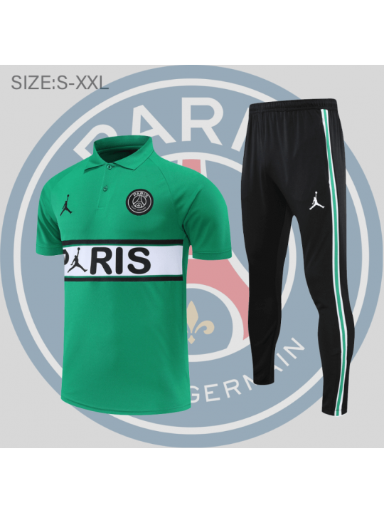 POLO PARÍS SAINT-GERMAIN KIT VERDE