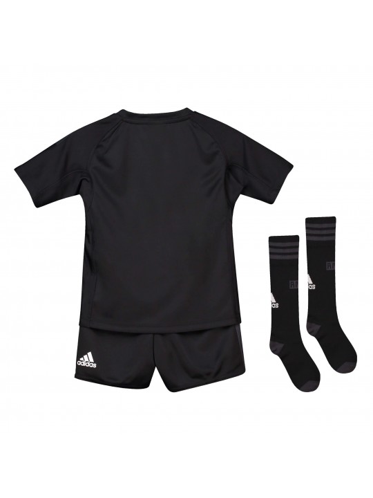 Conjunto mini Primera equipación de portero del Real Madrid 2018-19