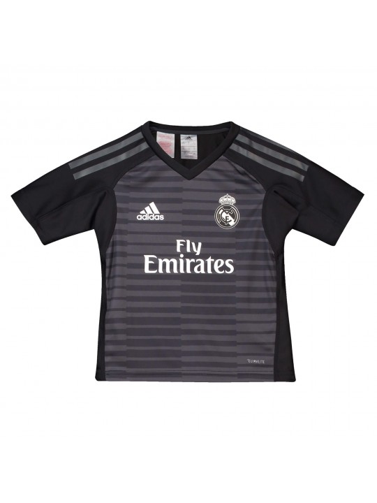 Conjunto mini Primera equipación de portero del Real Madrid 2018-19