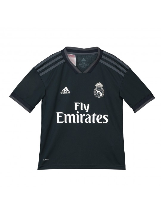 Camisetas Segunda equipación del Real Madrid 2018-19 para niños