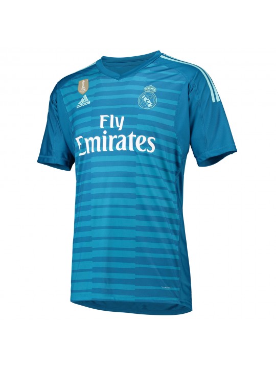 Camiseta de portero de la Segunda equipación del Real Madrid 2018-19