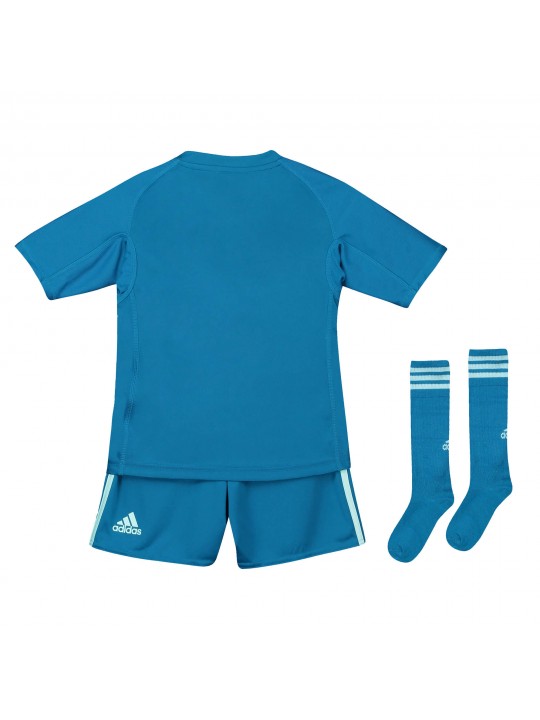 Conjunto mini Segunda equipación de portero del Real Madrid 2018-19 NIÑO
