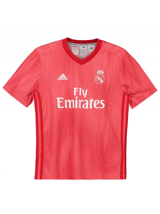 Camisetas Tercera equipación del Real Madrid 2018-19 para niños