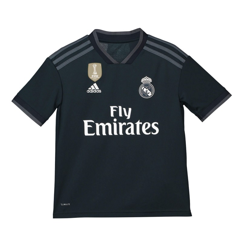 Camiseta de la Segunda equipación del Real Madrid 2018-19 para niños