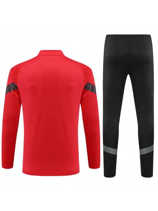 Sudadera Entrenamiento FC AC Rojo 22/23 Niño