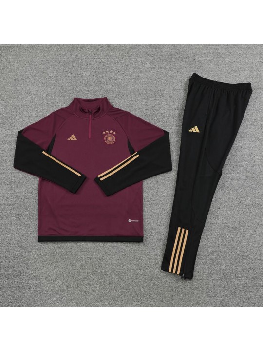 Sudadera Entrenamiento FC Alemania Granate 22/23 Niño