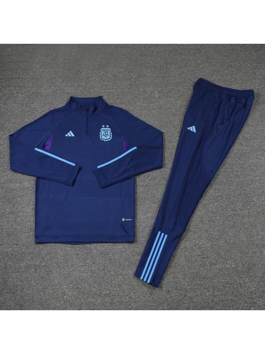 Sudadera Entrenamiento FC Argentina Azul Real 22/23 Niño
