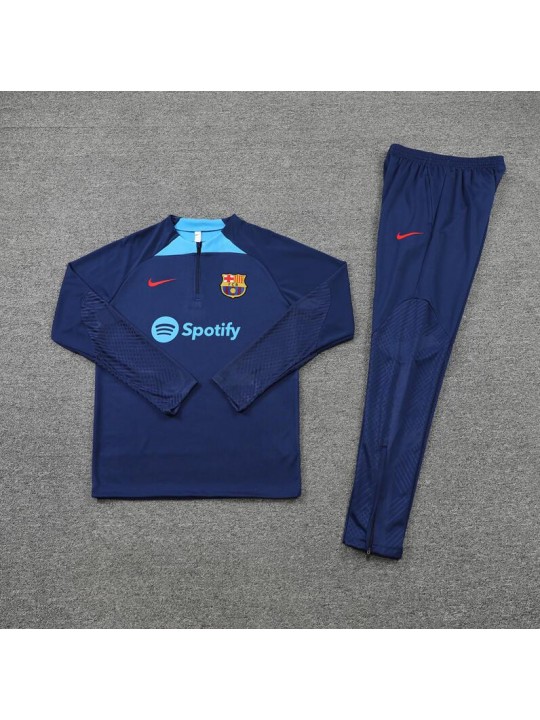 Sudadera Entrenamiento FC Barcelona Azul Precioso 22/23