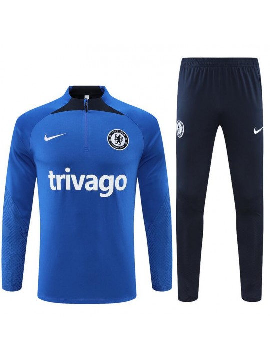 Sudadera Entrenamiento FC Chelsea Color Azul 22/23 Niño