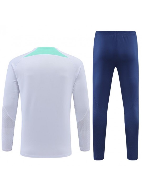 Sudadera Entrenamiento FC Inter Blanco 22/23 Niño