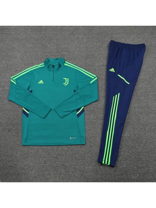 Sudadera Entrenamiento FC Juve Verde 22/23 Niño