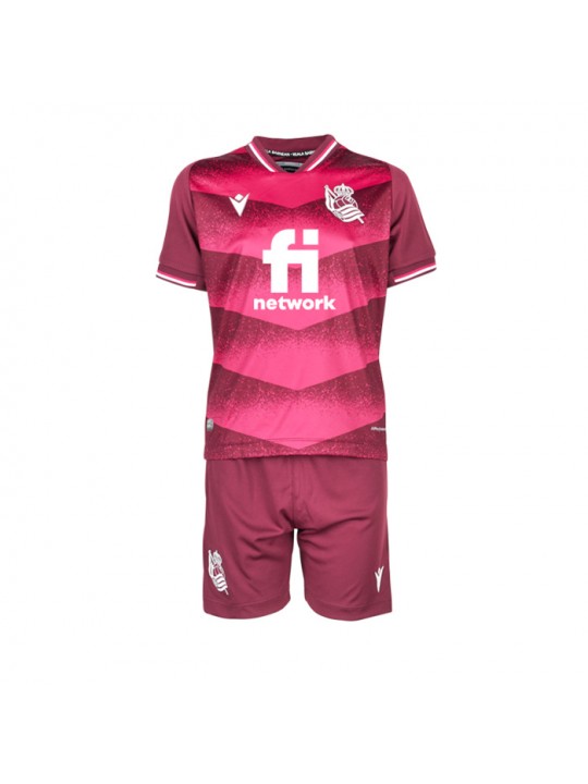 Camiseta Real Sociedad 2ª Equipación 2021/22 Niño