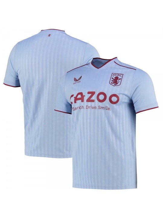 Camiseta Aston Villa Segunda Equipación 22/23 Niño