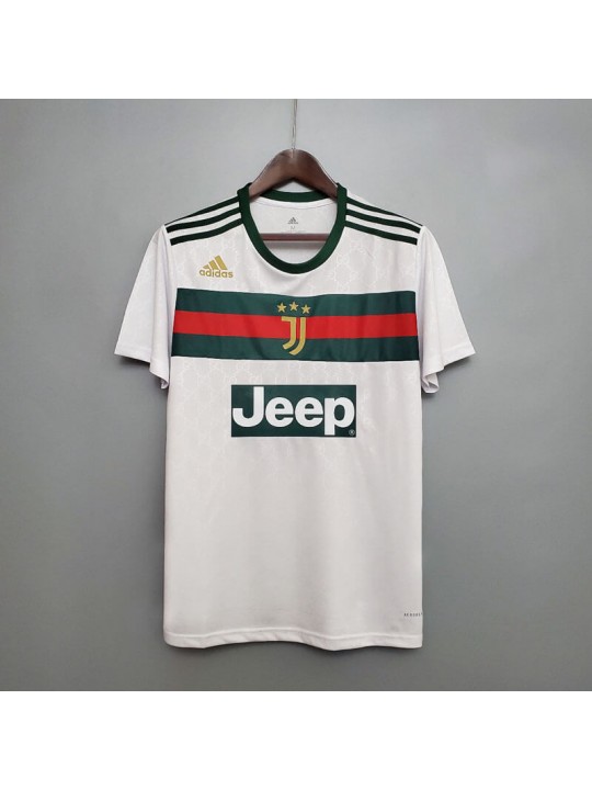 Camiseta 20/21 Juventus GG edición conjunta blanca
