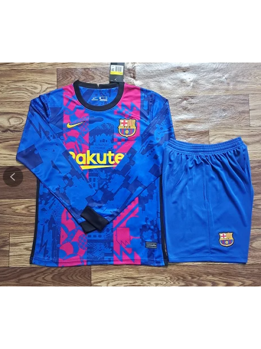 Camiseta Barcelona Tercera Equipación 2021-2022 ML