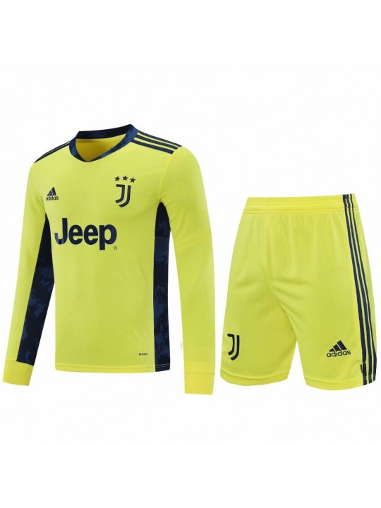 Camiseta Juventus Portero Amarillo 2021 Manga Larga