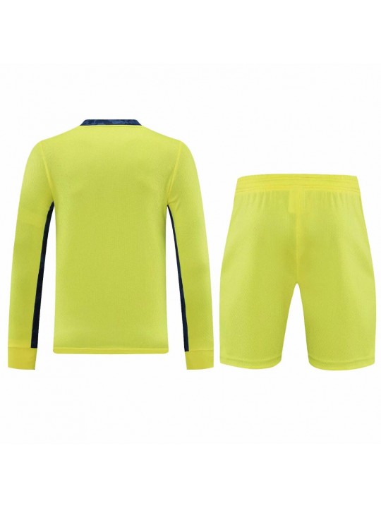 Camiseta Juventus Portero Amarillo 2021 Manga Larga