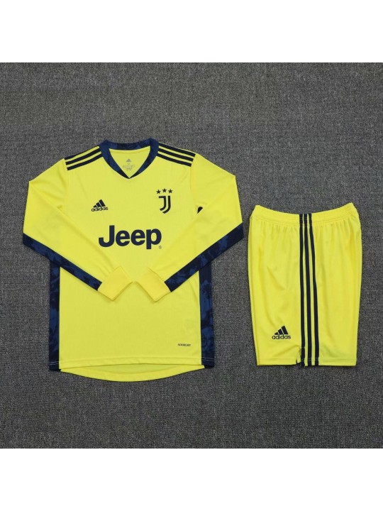 Camiseta Juventus Portero Amarillo 2021 Manga Larga