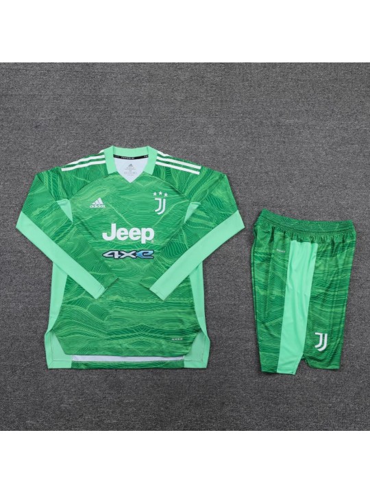 Camiseta Portero Juventus Verde 21/22 Manga Larga