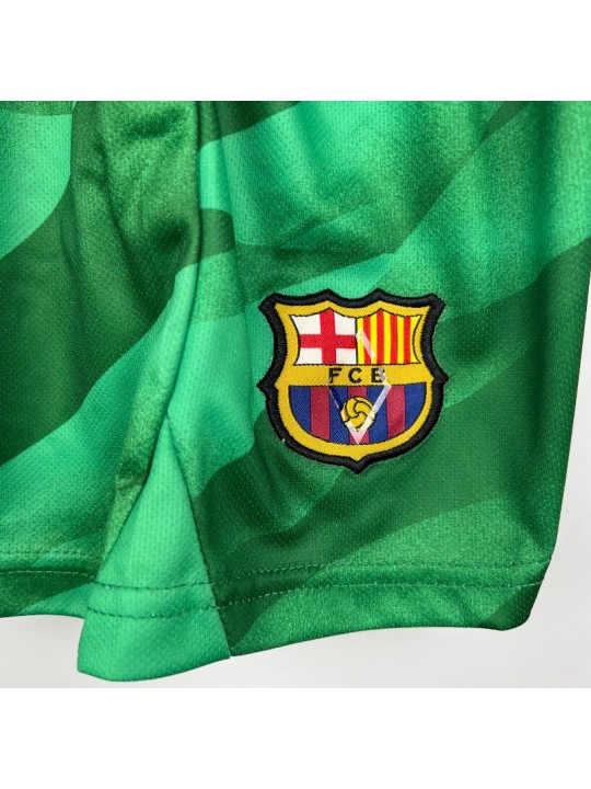 Camiseta Portero Barcelona Verde 23/24 Niño