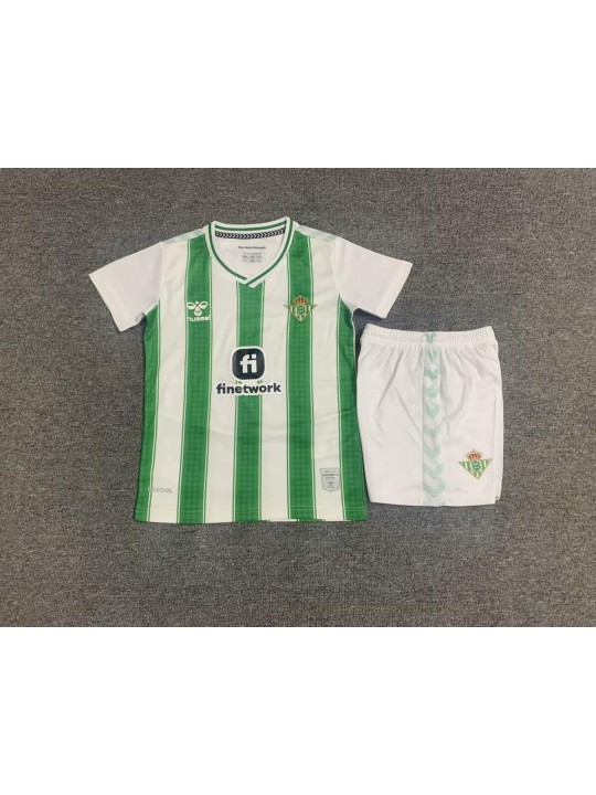 CAMISETA REAL BETIS PRIMERA EQUIPACIÓN 2023 2024 NIÑO