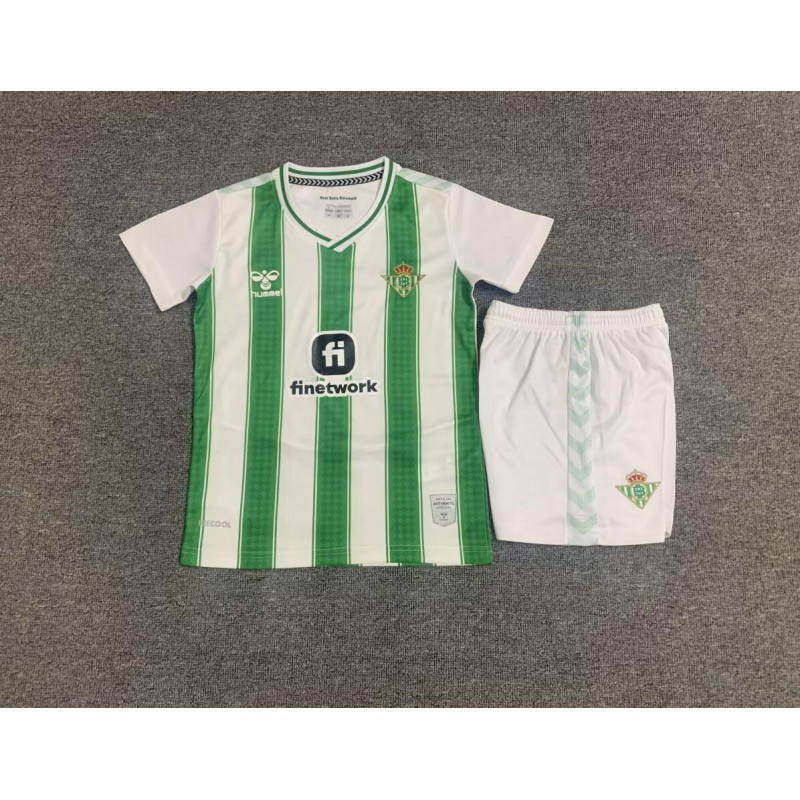 CAMISETA REAL BETIS PRIMERA EQUIPACIÓN 2023 2024 NIÑO