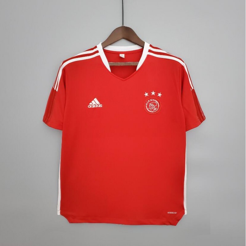 Camiseta De Entrenamiento Ajax De Ámsterdam 2021/2022 Roja