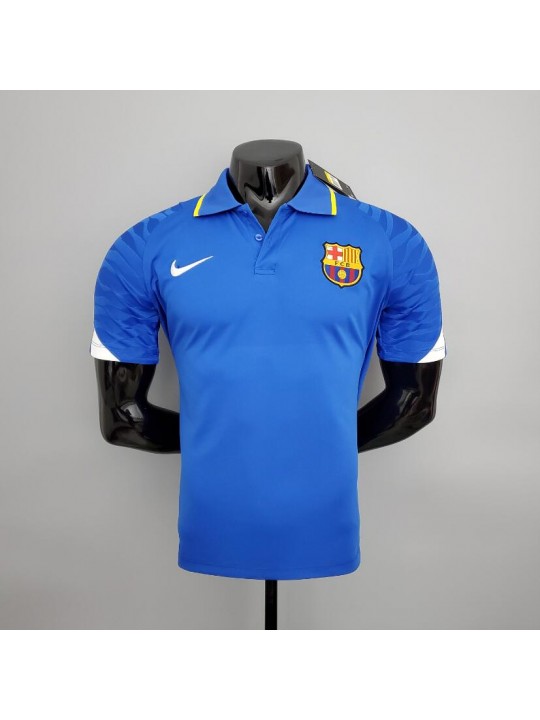Camiseta Polo Barcelona 2021/22 Azul