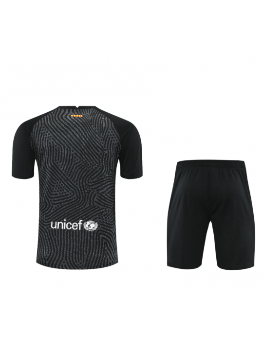 Camiseta Portero Barcelona 2021 Negro