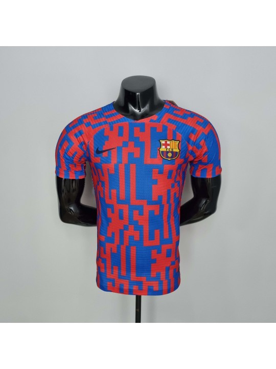 Camiseta 22/23 Barcelona Player Version Pre-Match