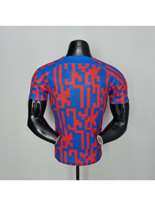 Camiseta 22/23 Barcelona Player Version Pre-Match