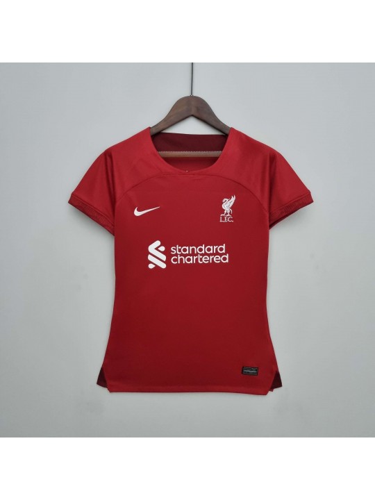Camiseta Liverpool Primera Equipación 22/23 Mujer