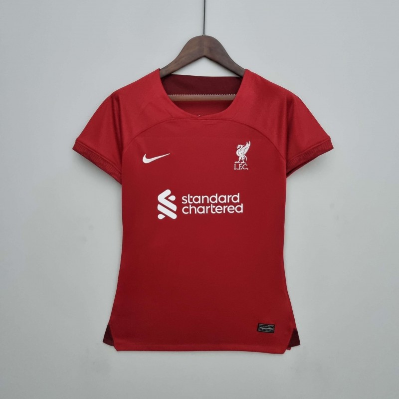 Camiseta Liverpool Primera Equipación 22/23 Mujer
