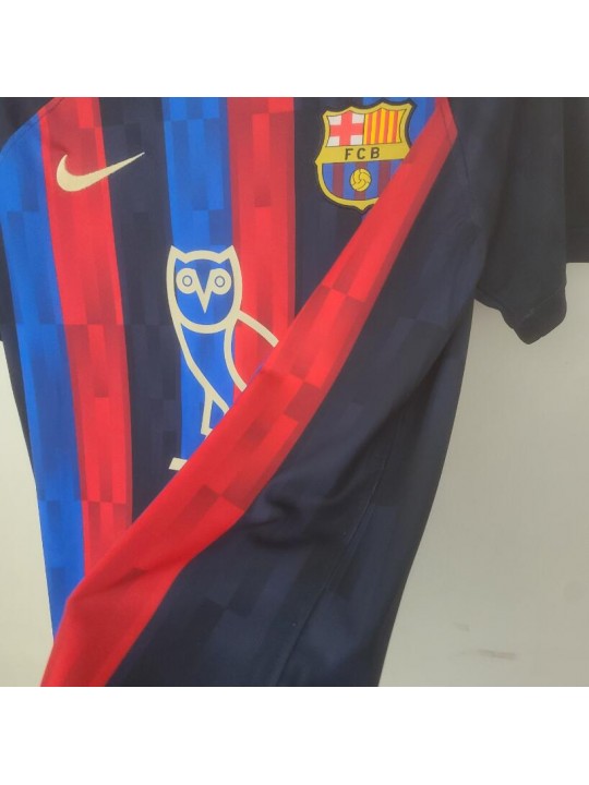 Camiseta Barcelona Owl Sponsor Primera Equipación 22/23