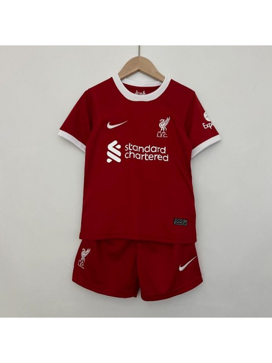 Camiseta Liverpool Fc Primera Equipación 2023-2024 Niño