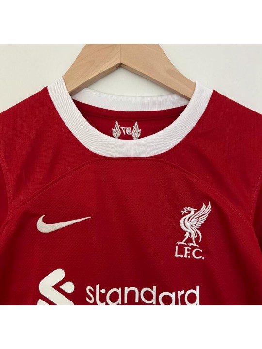 Camiseta Liverpool Fc Primera Equipación 2023-2024 Niño